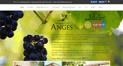 Desktop Screenshot of domainedesanges.com